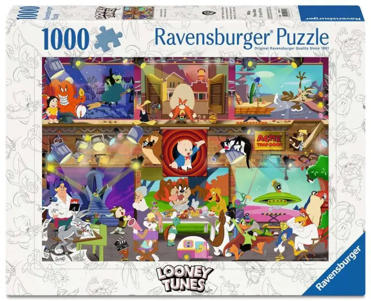 Ravensburger - LOONEY TUNES - Puzzle 1000P