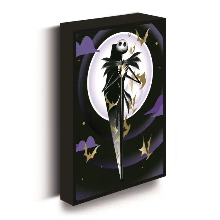 Pyramid - NIGHTMARE BEFORE CHRISTMAS - Jack - Light Canvas 40X30 Cm