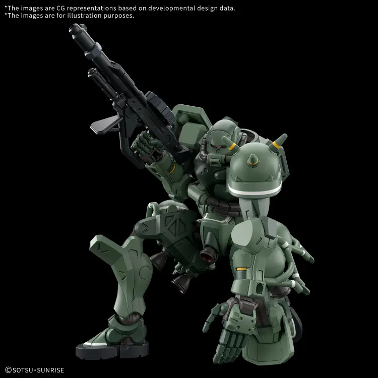 GUNDAM - HG 1/144 Zaku (GQ) - Zestaw modelarski