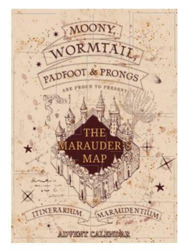 Yume - HARRY POTTER - Marauder's Map Classic Advent Calendar