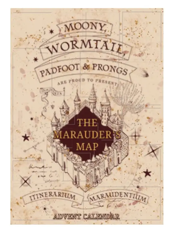 Yume - HARRY POTTER - Marauder's Map Classic Advent Calendar
