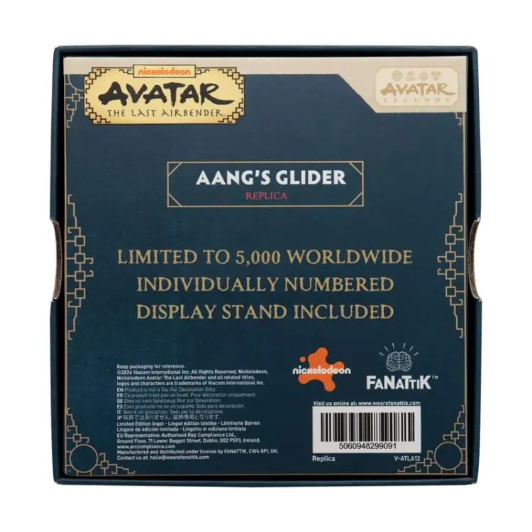 Fanattik - AVATAR - Aang's Glider - Replica Limited Edition