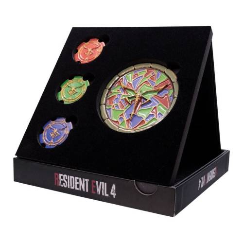 Fanattik - RESIDENT EVIL 4 - Church Puzzle - Limited Edition Medaillon Set