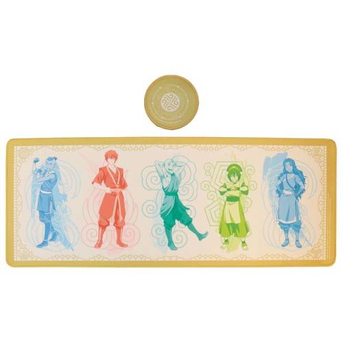Fanattik - AVATAR THE LAST AIRBENDER - XL Desktop Mat + 1 Coaster
