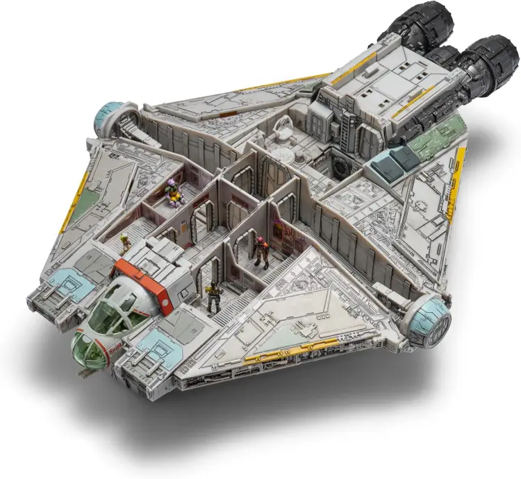 Jazware - STAR WARS- Feature Vehicle (9" Vehicle & Figure) - The Ghost (Rebels)
