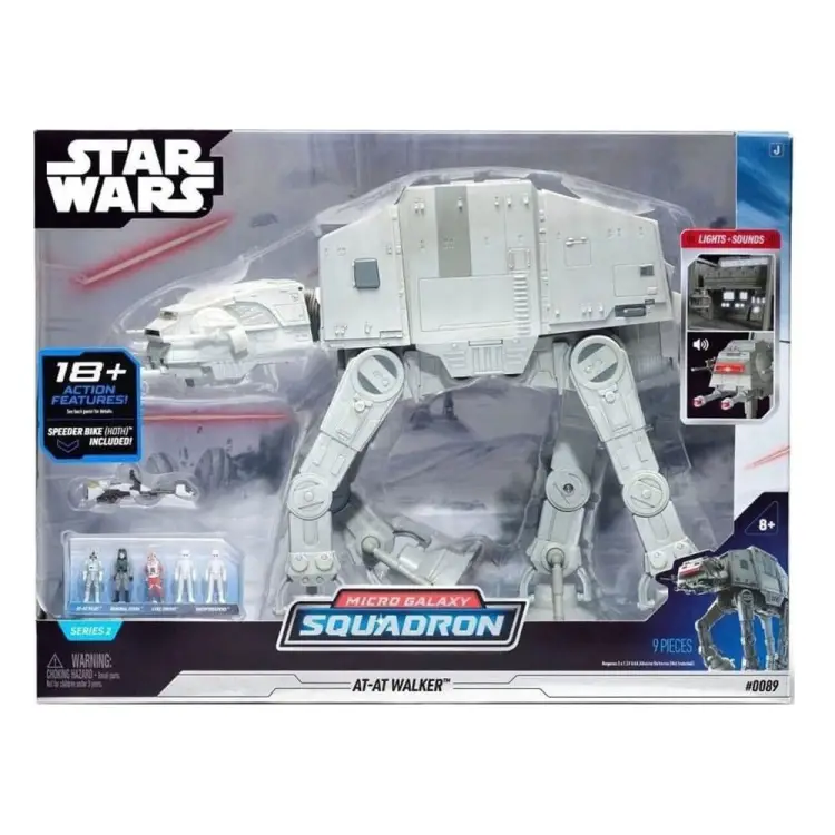Jazware - STAR WARS - Feature Vehicle (9" Vehicle & Figure) - AT-AT