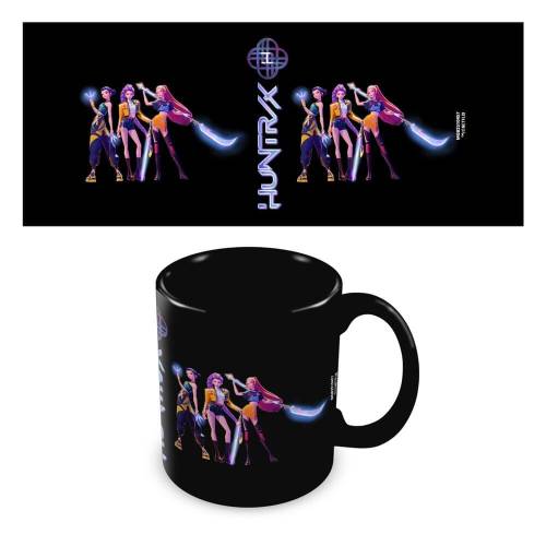 Pyramid - K-POP DEMON HUNTERS - Huntrix - Black Pod Mug 11oz