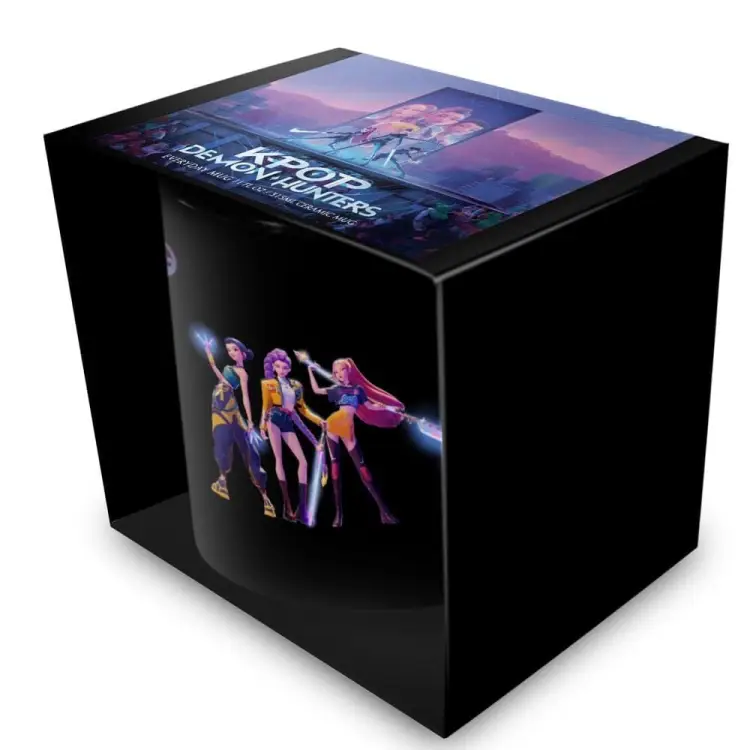 Pyramid - K-POP DEMON HUNTERS - Huntrix - Black Pod Mug 11oz