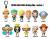 Monogram - ONE PIECE - Series 1 - 3D Foam Bag Clip (Display 24 Pcs)