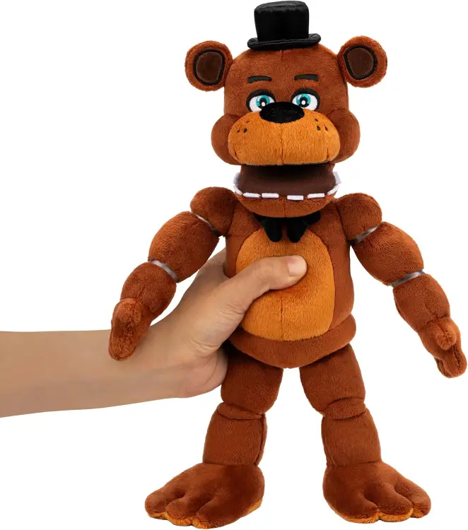 Jazware - Five Night At Freddy - Poseable Sound Plush - Classic Freddy 35cm