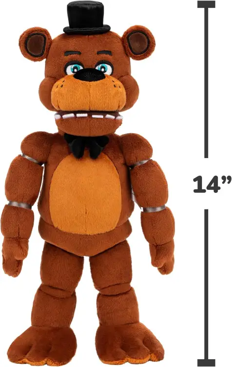 Jazware - Five Night At Freddy - Poseable Sound Plush - Classic Freddy 35cm