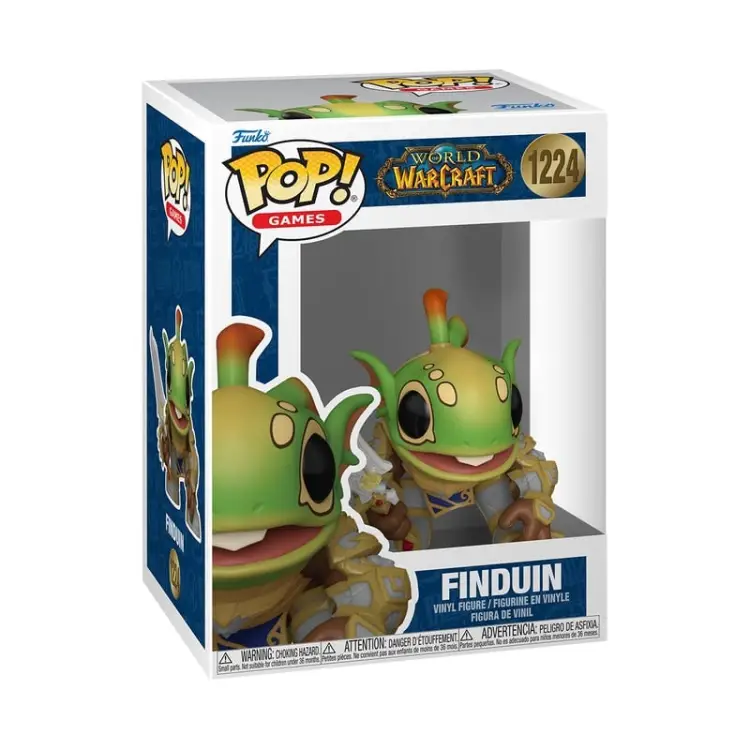 Funko - WORLD OF WARCRAFT - POP Games N° 1224 - Finduin