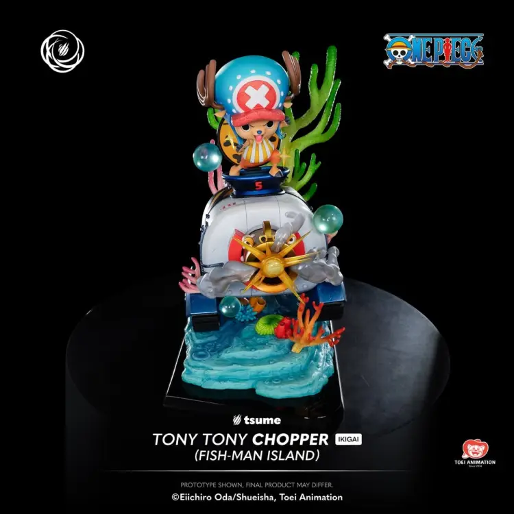 Tsume - ONE PIECE - Chopper "Fish-Man Island" -Statue Ikigai 1/6 By Tsume 34cm