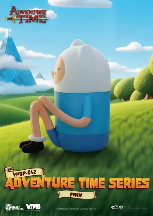 Beast Kingdom - ADVENTURE TIME - Finn - Bank Vinyl Figure 11.6cm