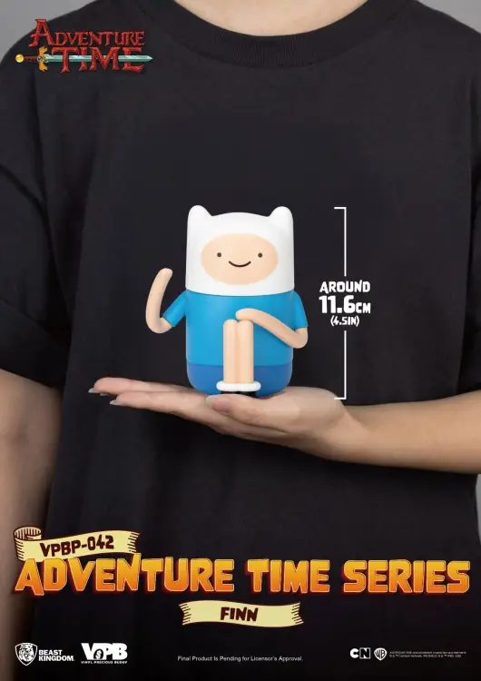 Beast Kingdom - ADVENTURE TIME - Finn - Bank Vinyl Figure 11.6cm
