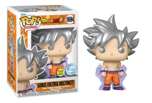 Funko POP! DRAGON BALL Z N°1694 - Goku Ultra Instinct (Glow in the Dark)
