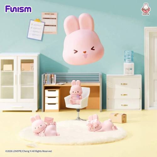 Funism - MOMO BUNNY - 24h Life Diary Series - Blind Box 4 Figure set