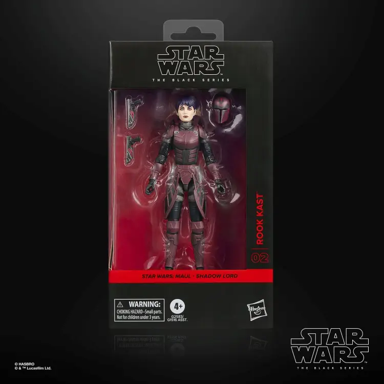 Hasbro - MAUL : SHADOW LORD - Rook Kast - Figure Black Series 15cm