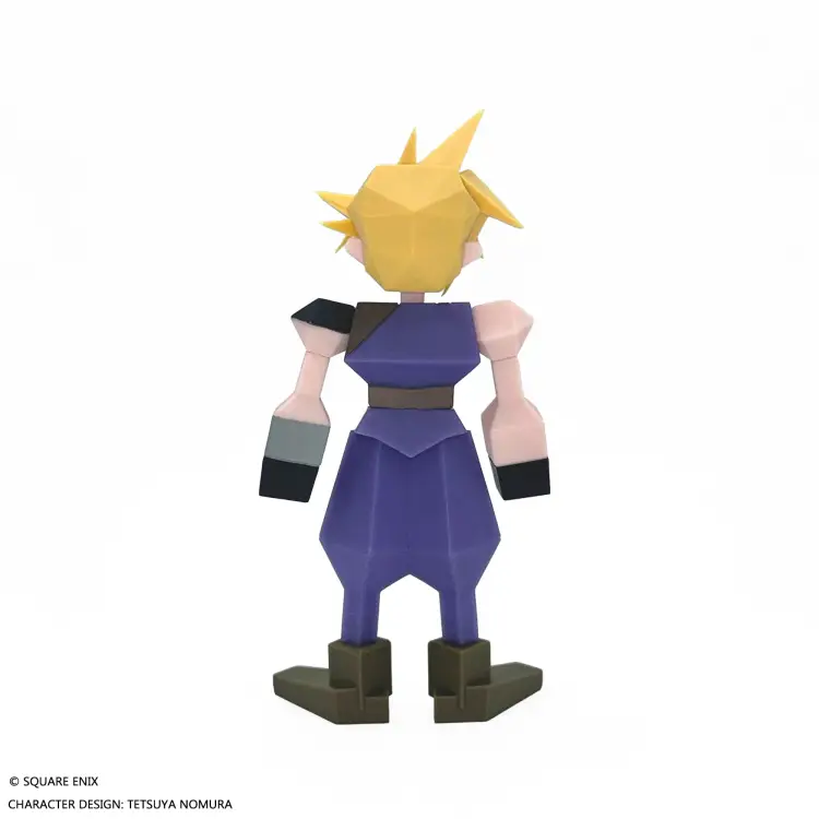 Square Enix - FINAL FANTASY VII - Cloud Strife - Figure Polygon Soft Vinyl 15cm