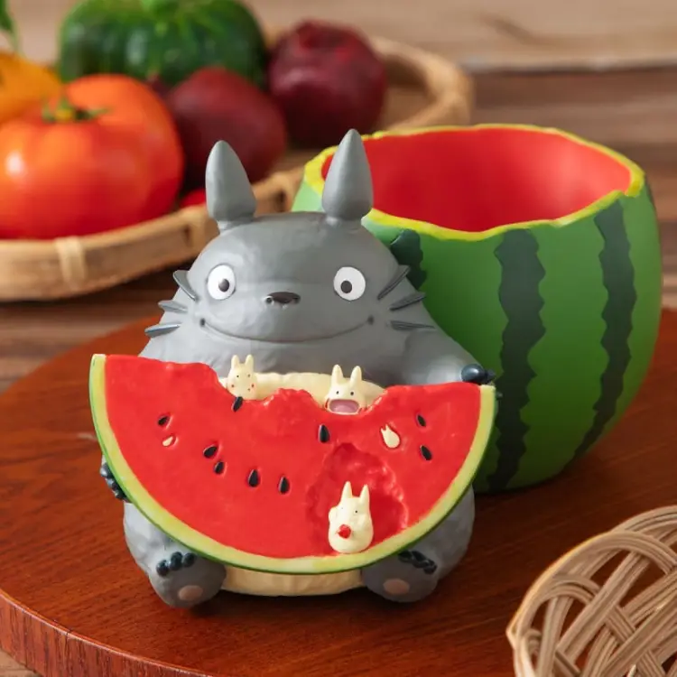 Benelic - MY NEIGHBOR TOTORO - Totoro Watermelon -Planter Frame 16.5x13.5x18.5cm