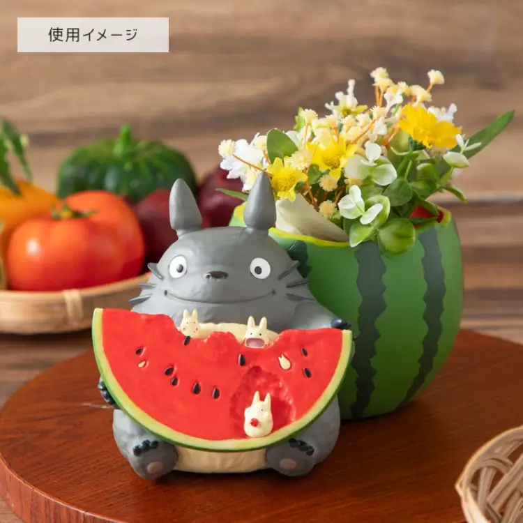 Benelic - MY NEIGHBOR TOTORO - Totoro Watermelon -Planter Frame 16.5x13.5x18.5cm