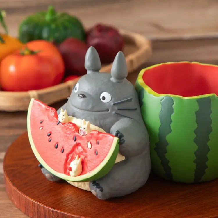 Benelic - MY NEIGHBOR TOTORO - Totoro Watermelon -Planter Frame 16.5x13.5x18.5cm