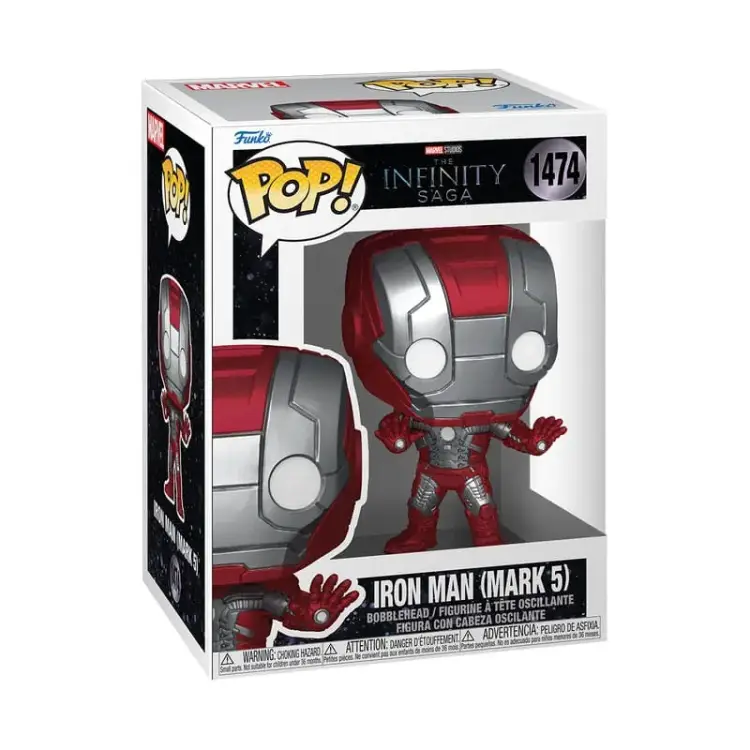 Funko POP! Marvel: Infinity Saga - Iron Man (Mark 5) #1474
