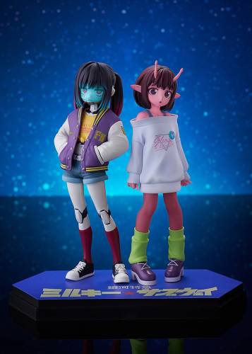Goodsmile - MILY SUBWAY THE GALACTIC ...- Chiharu & Makina - Pop Up Parade SP 14cm