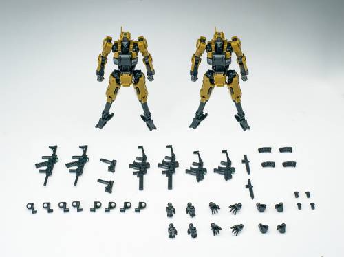 3 MIN PROJECT - Fenrir (Yellow) - Model Kit 1/18