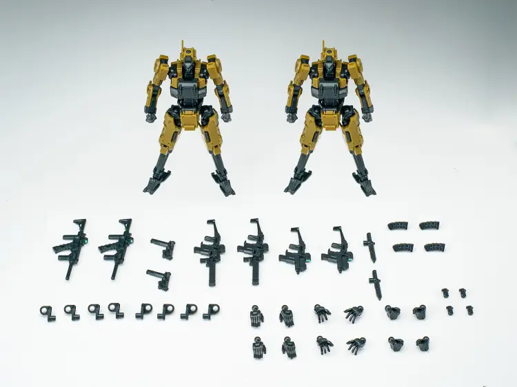 3 MIN PROJECT - Fenrir (Yellow) - Model Kit 1/18