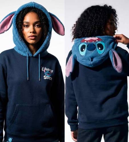 Cotton Division - LILO & STITCH - Stitch - Sherpa Hoodie (M)