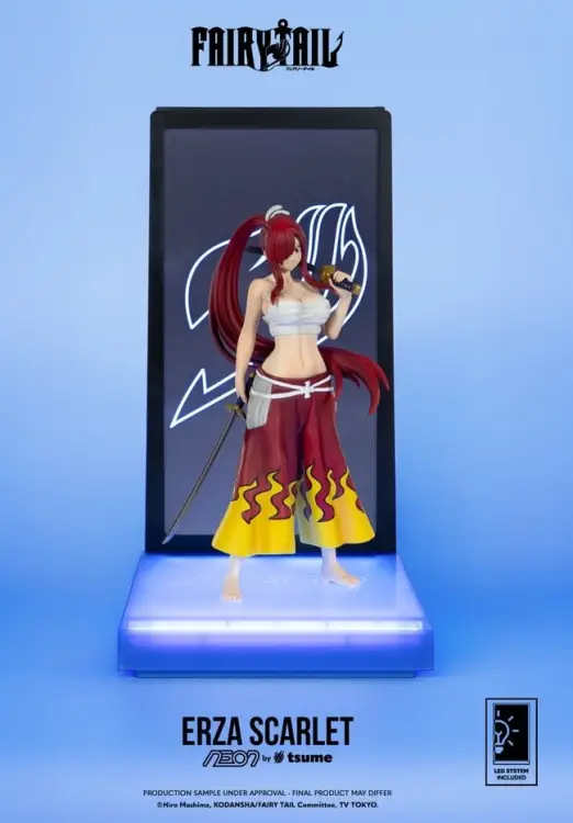 Tsume - FAIRY TAIL - Erza Scarlet - Figure Neon by Tsume 25cm