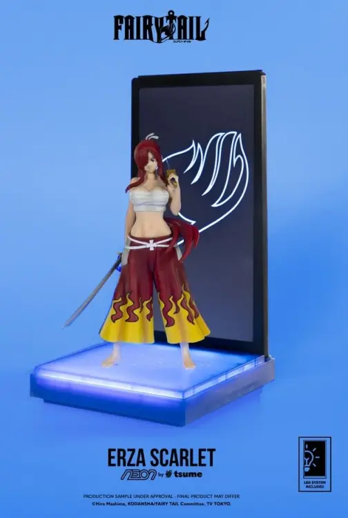 Tsume - FAIRY TAIL - Erza Scarlet - Figure Neon by Tsume 25cm