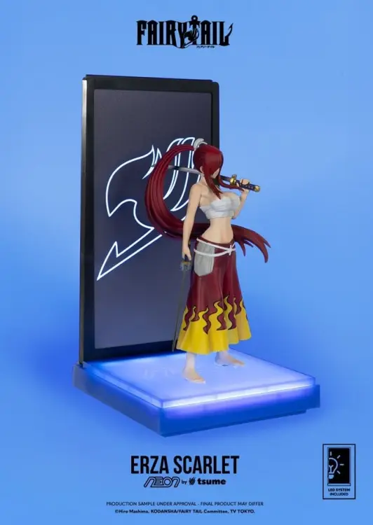 Tsume - FAIRY TAIL - Erza Scarlet - Figure Neon by Tsume 25cm