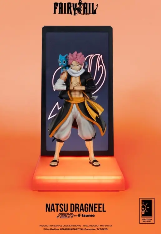Tsume - FAIRY TAIL - Natsu Dragneel - Figure Neon by Tsume 25cm