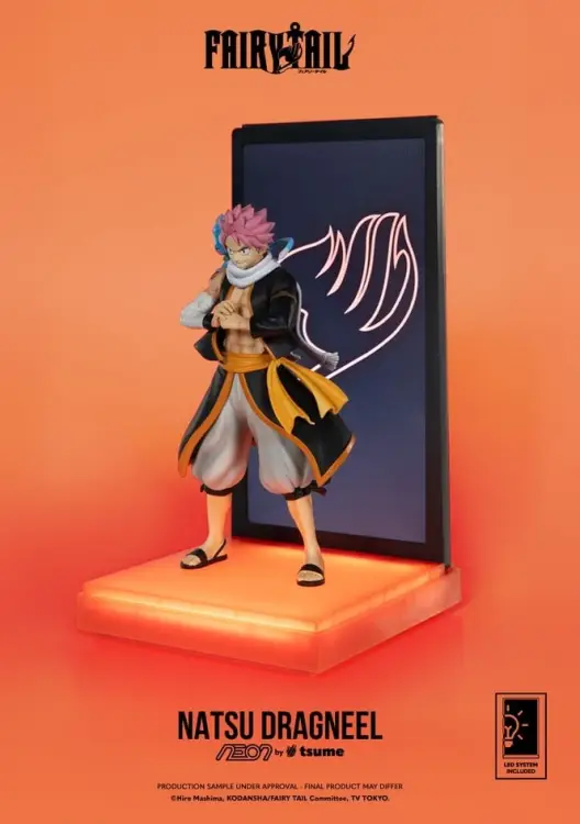 Tsume - FAIRY TAIL - Natsu Dragneel - Figure Neon by Tsume 25cm