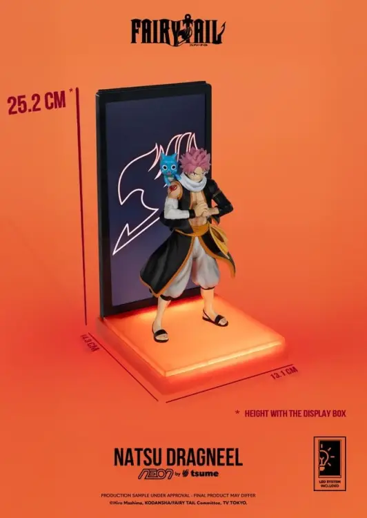 Tsume - FAIRY TAIL - Natsu Dragneel - Figure Neon by Tsume 25cm