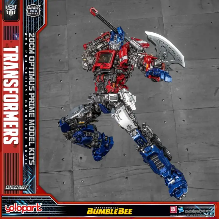 Yolopark - TRANSFORMERS - Optimus Prime - Model Kit AMK Pro 20cm