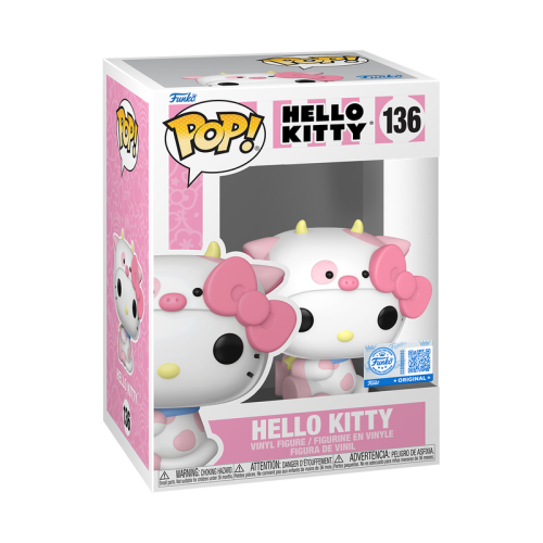 Funko - HELLO KITTY - POP Sanrio N° 136 - Hello Kitty in cow cosplay