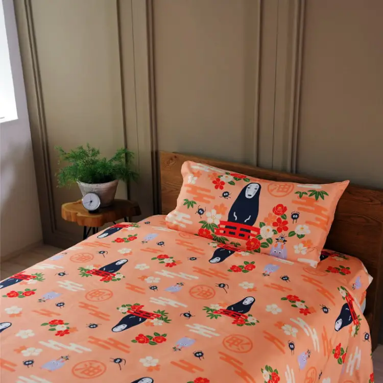 Benelic - SPIRITED AWAY - No Face & Flowers - Natsu Bed Cover Set