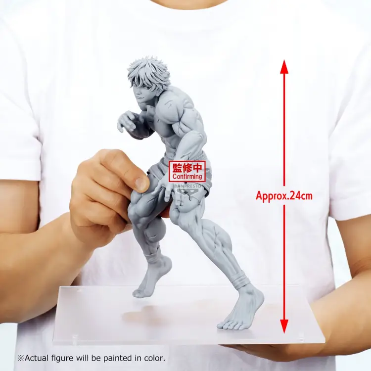 Banpresto - BAKI - Hanma Baki - Figure Grandista 25cm