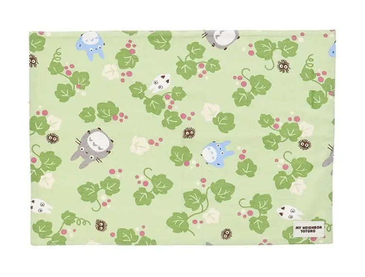 Benelic - MY NEIGHBOR TOTORO - Totoro Green Leaf - Natsu Lunch Mat 48x35cm