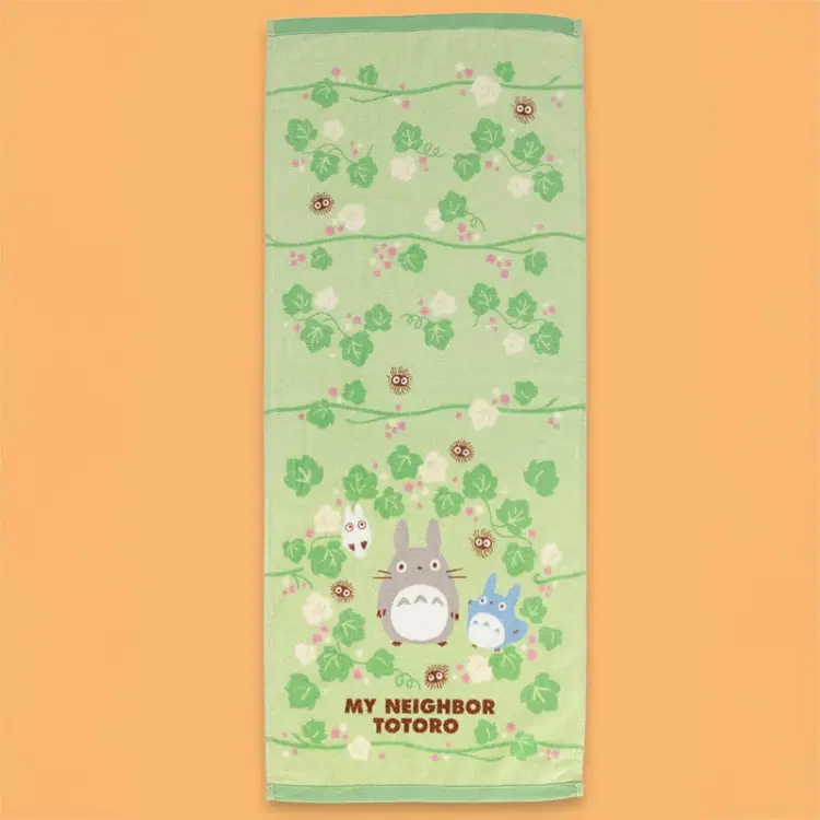 Benelic - MY NEIGHBOR TOTORO - Totoro Green Leaf - Natsu Towel 34x80cm