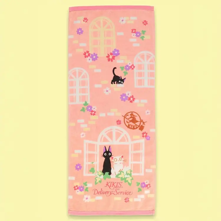Benelic - KIKI'S DELIVERY SERVICE - Sweat Pink - Natsu Towel 34x80cm