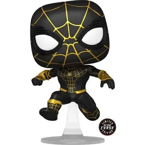 Funko POP! Marvel: Spider-Man No Way Home - Spider-Man CHASE (Black Suit) #1073 (Exclusive)
