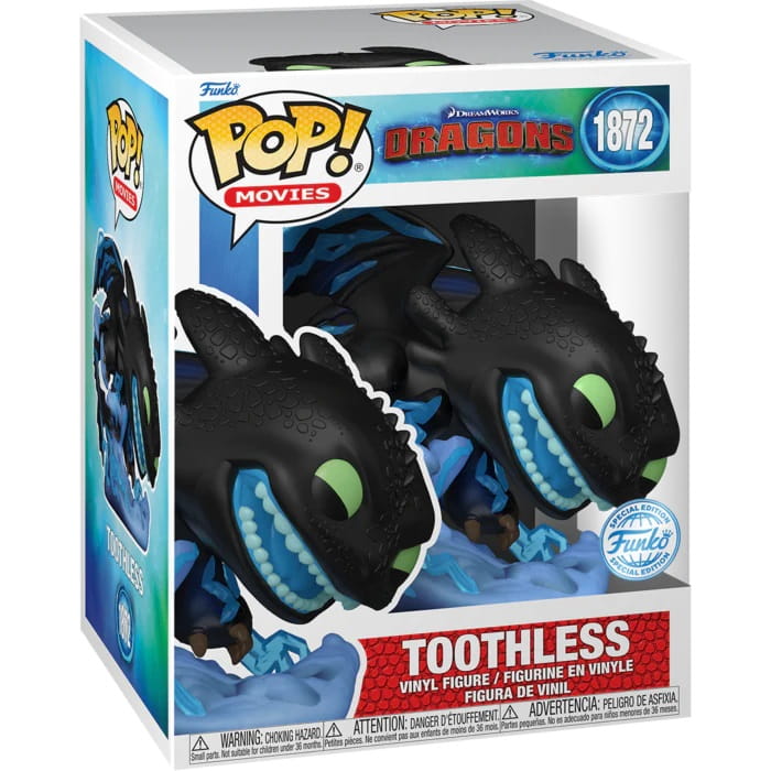 Funko POP! Premium: How to Train your Dragon - Toothless #1872 (Exclusive)