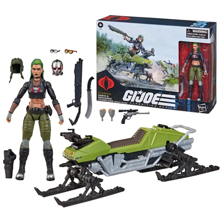 Hasbro - G.I. JOE -Zanya & Dreadnok Chameleon -Fig. Classified Series #194 15cm