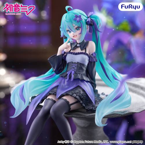 Furyu - HATSUNE MIKU - Flower Fairy Bellflower - Statue Noodle Stopper 14cm