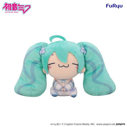 Furyu - HATSUNE MIKU - Nemophila B - Plush Toy Mochipico 15cm