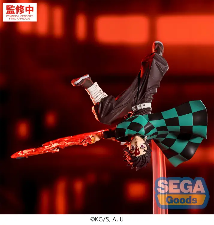 Sega Goods - DEMON SLAYER - Tanjiro "Hinokami Kagura" - Figure Luminasta 15cm